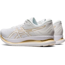 Asics Running Shoes GlideRide (Cushioning) White/Gold Men